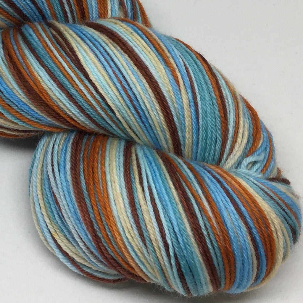 Sea Turtle Six Stripe Self Striping Yarn