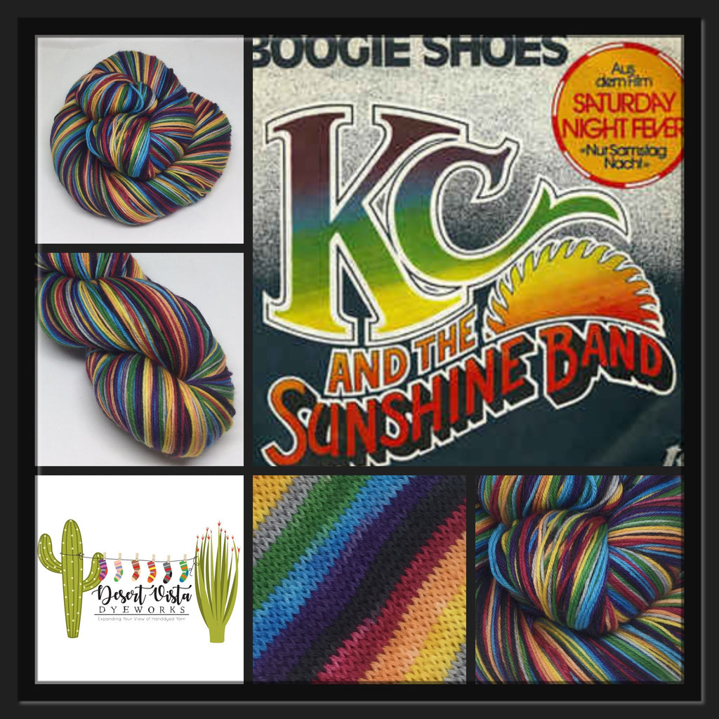 Boogie Shoes Eight Stripe Self Striping Yarn