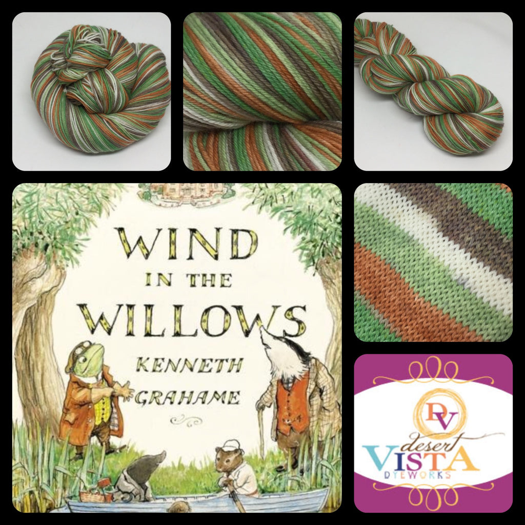 Wind in the Willows Five Stripe Self Striping Yarn