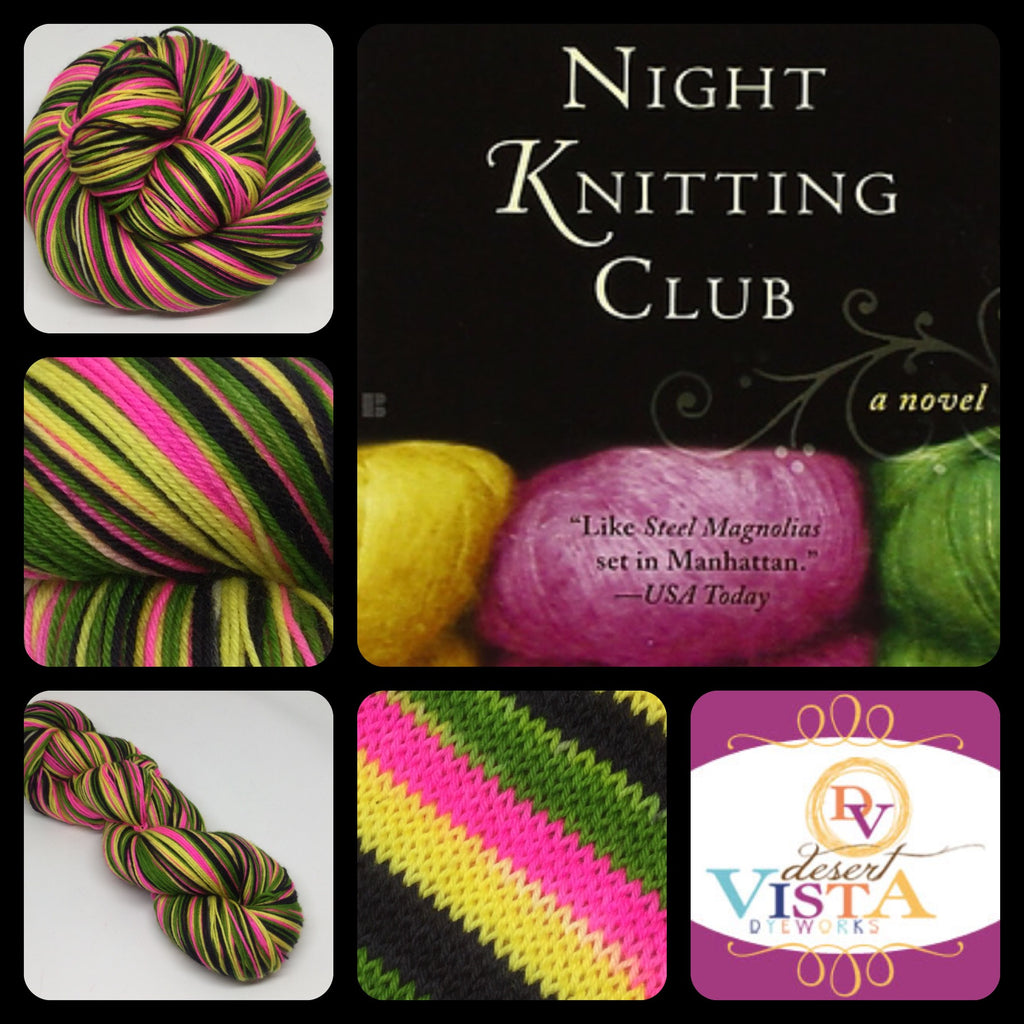 Knitting Club Four Stripe Self Striping Yarn