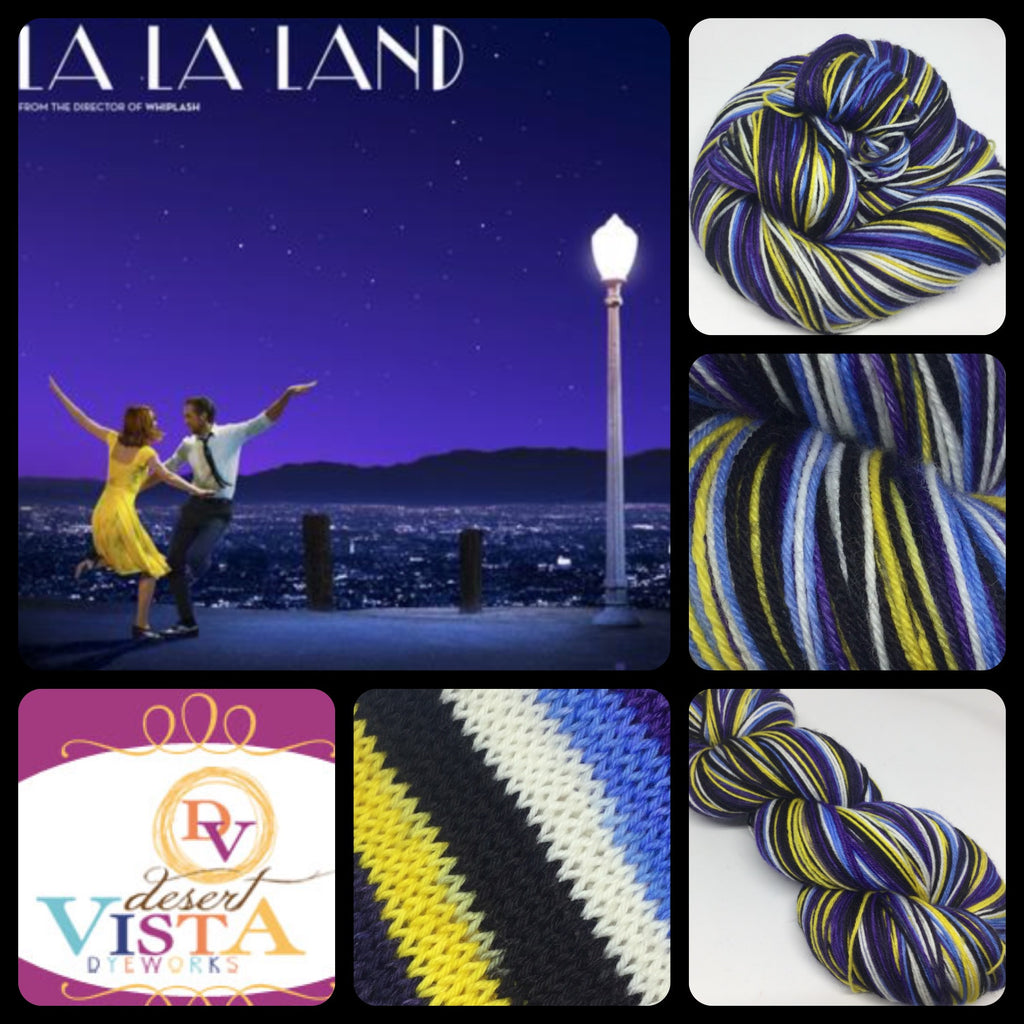 La La Land Six Stripe Self Striping Yarn