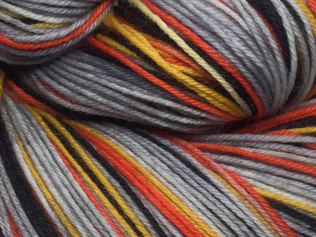 Downfall Four Stripe Self Striping Yarn