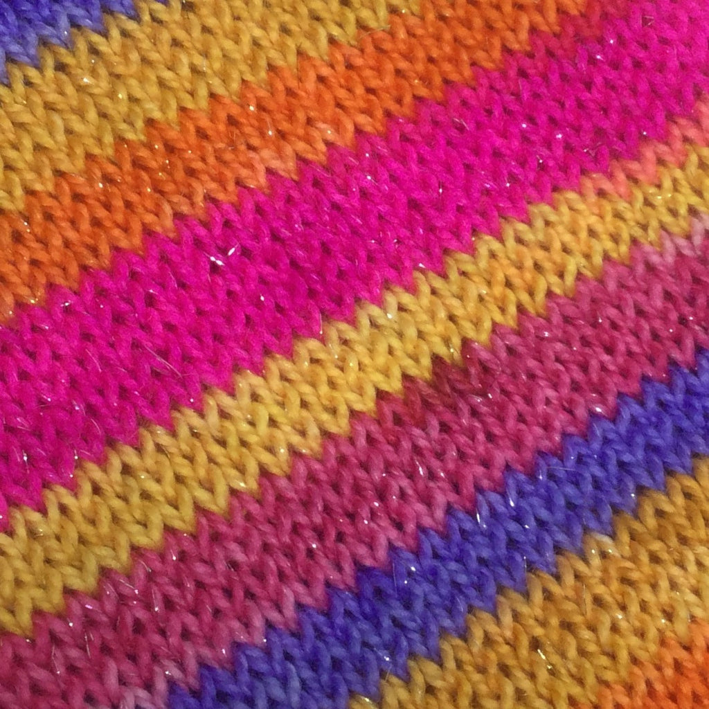 Yarn Six Stripe Self Striping Yarn