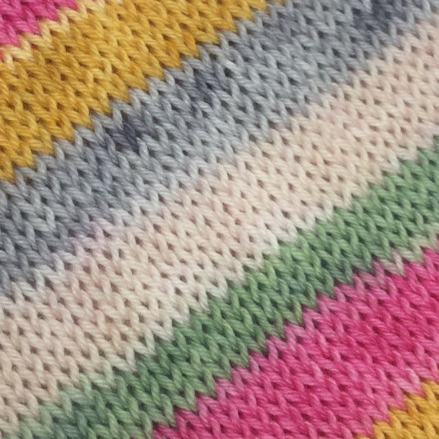Iris Five Stripe Self Striping Yarn