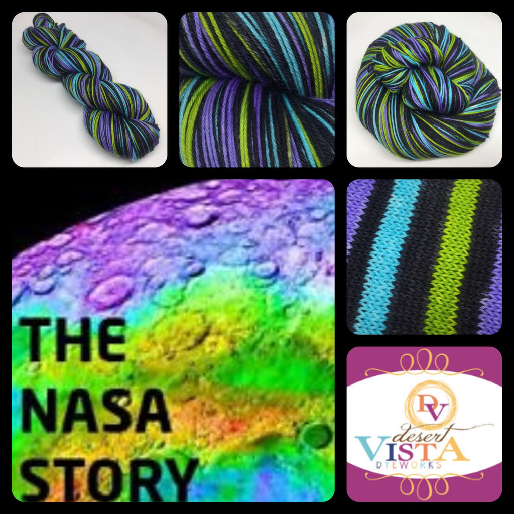 The Nasa Story Six Stripe Self Striping Yarn