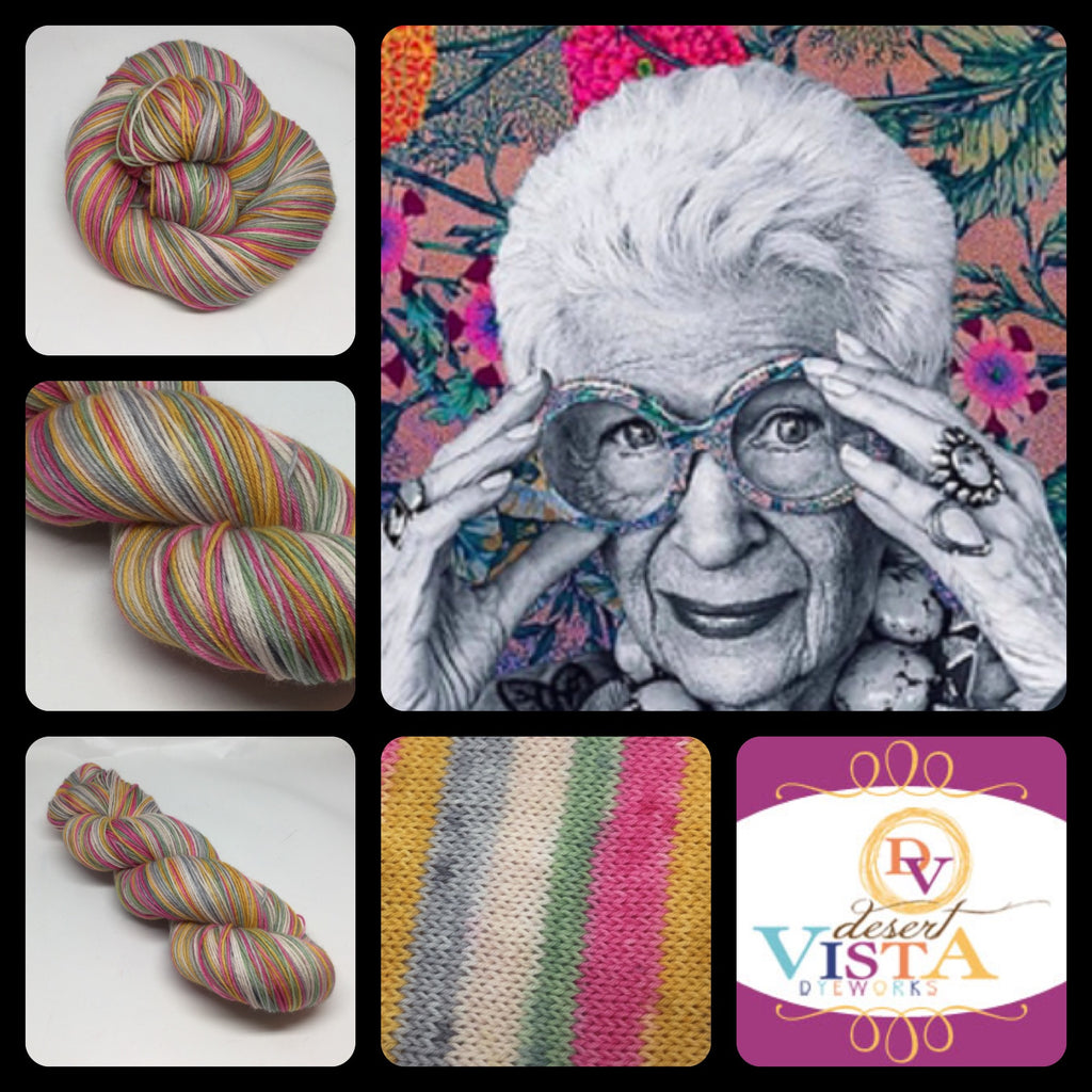 Iris Five Stripe Self Striping Yarn