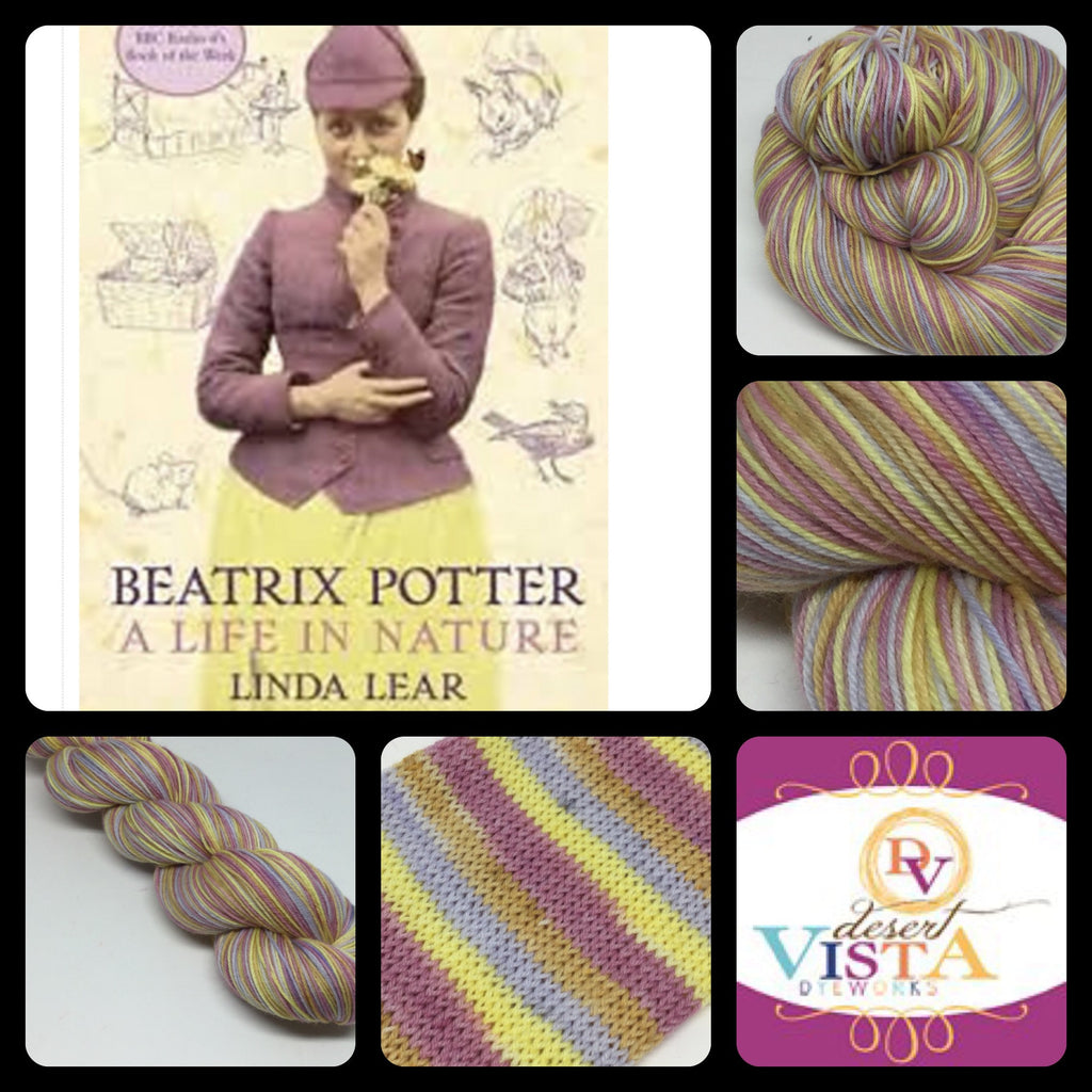 Ms. Potter Four Stripe Self Striping Yarn