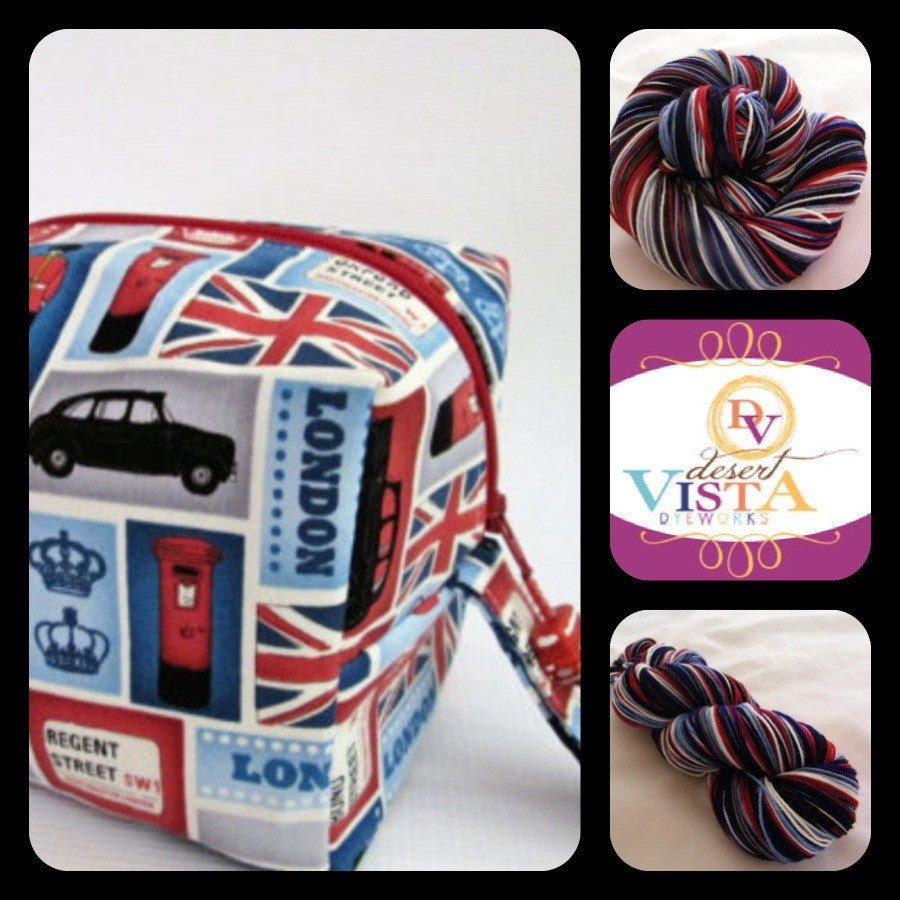 London in a Bag Six Stripe Self Striping Yarn