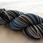 Color Accents - Turquoise Six Stripe Self Striping Yarn