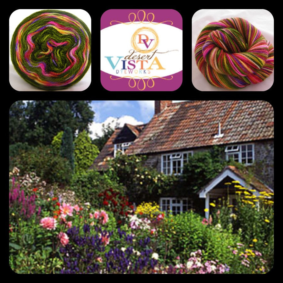 Cottage Garden Four Stripe Self Striping Yarn