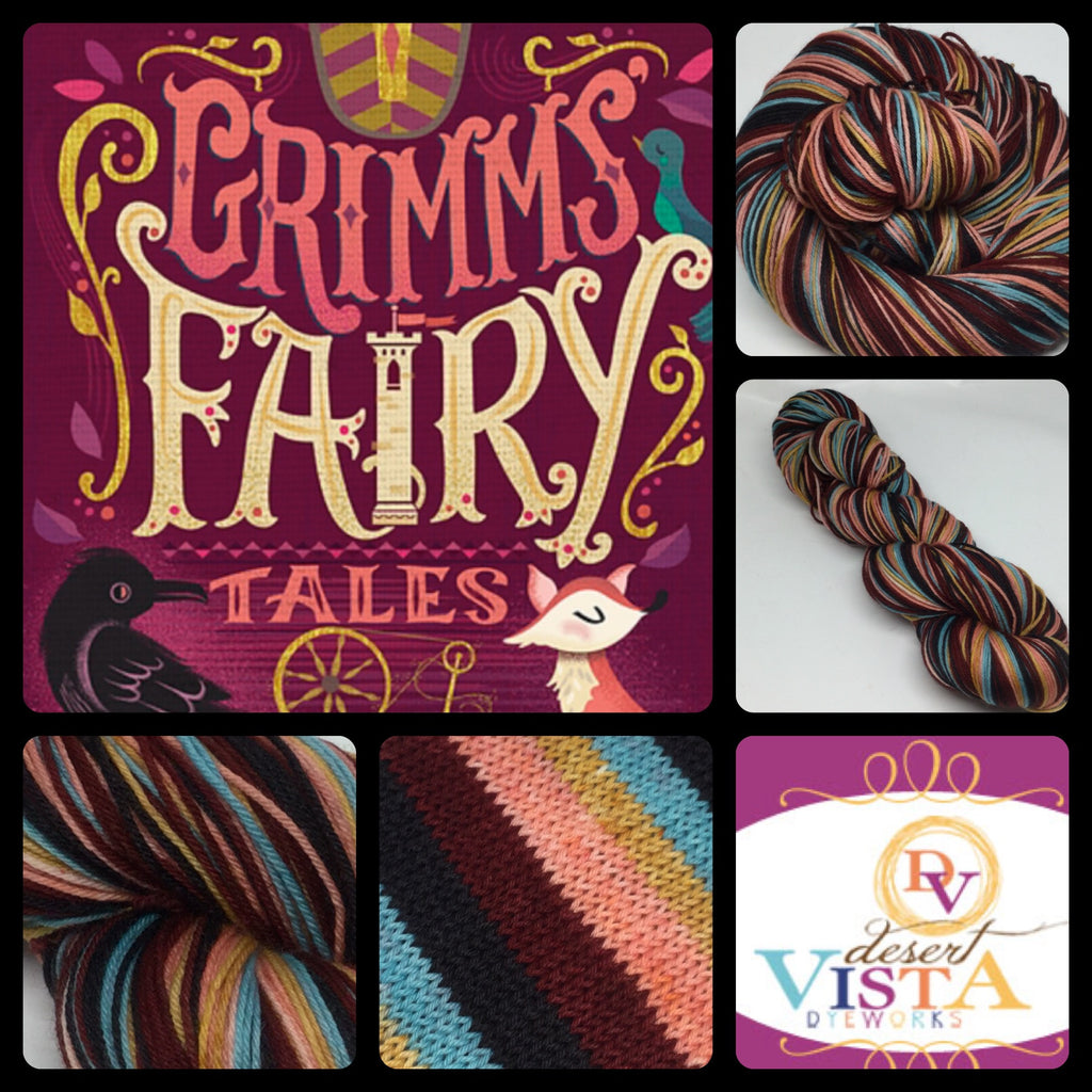 Grimms Five Stripe Self Striping Yarn