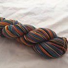 Picasso's Anis del Mono Six Stripe Self Striping Yarn