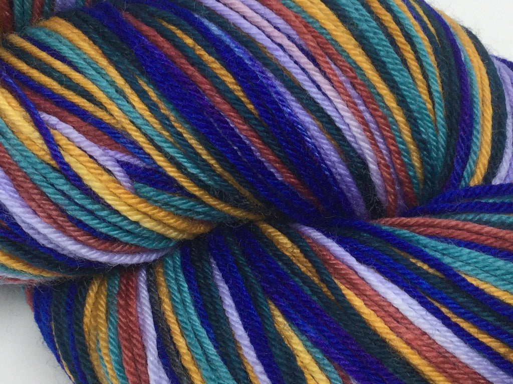 I See You Six Stripe Self Striping Sock Yarn