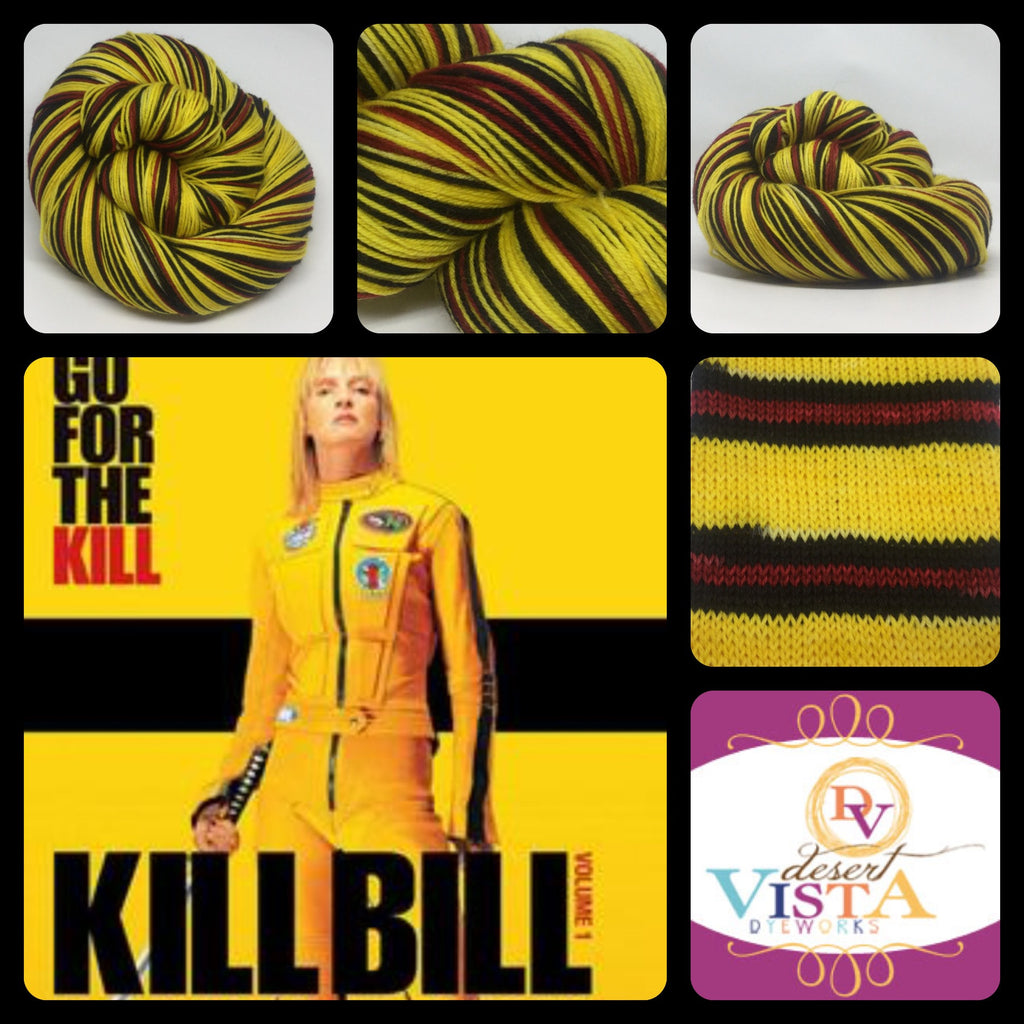 Kill Bill Four Stripe Self Striping Yarn