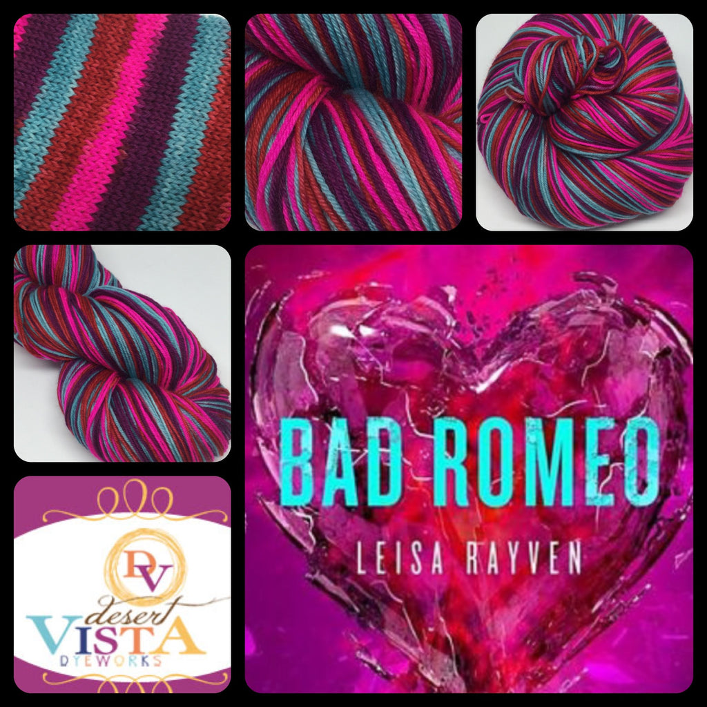 Bad Romeo Four Stripe Self Striping Yarn