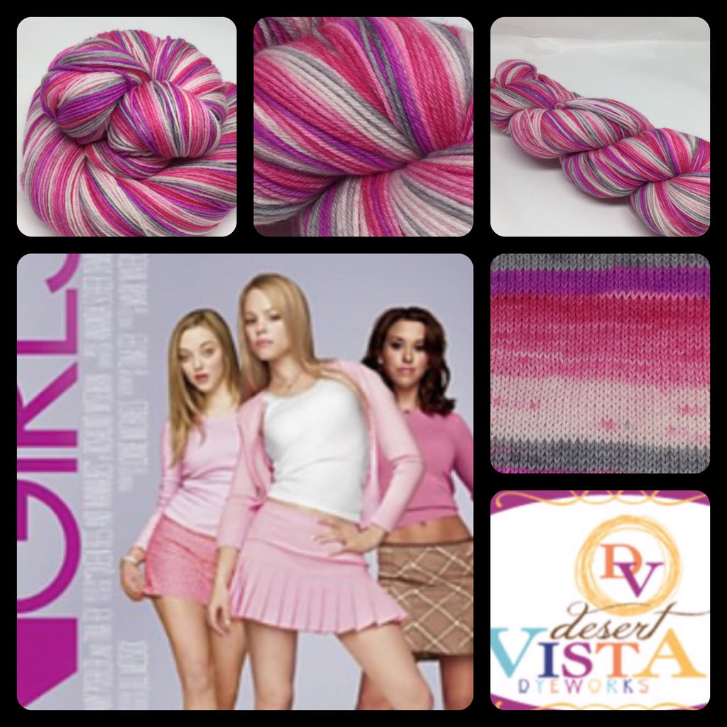 On Wednesdays Seven Stripe Self Striping Sock Yarn