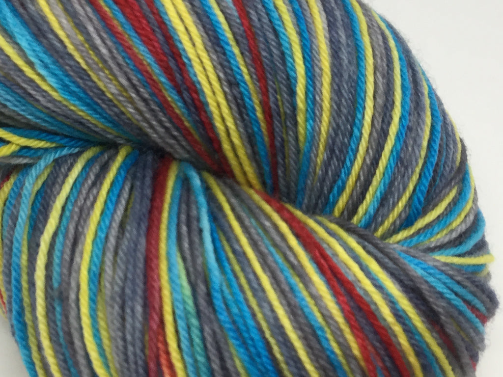 A Man Can Fly Four Stripe Self Striping Yarn