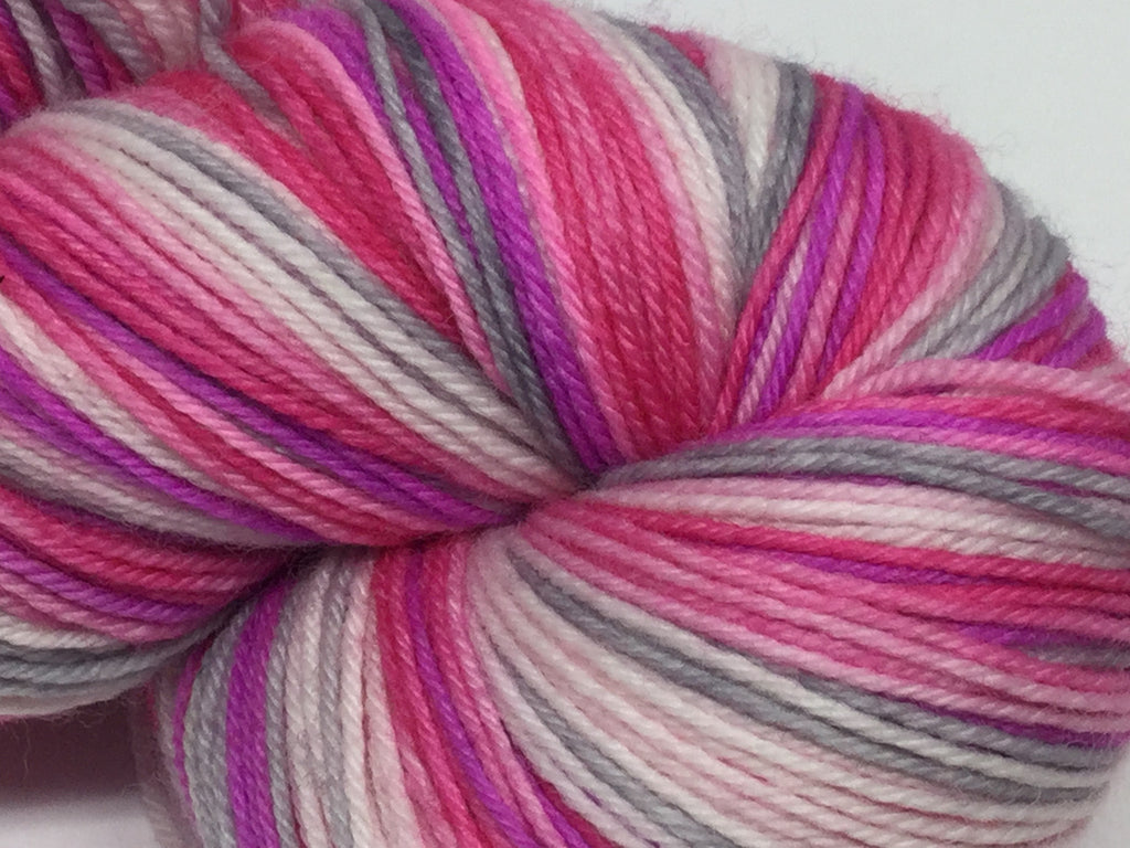 On Wednesdays Seven Stripe Self Striping Sock Yarn