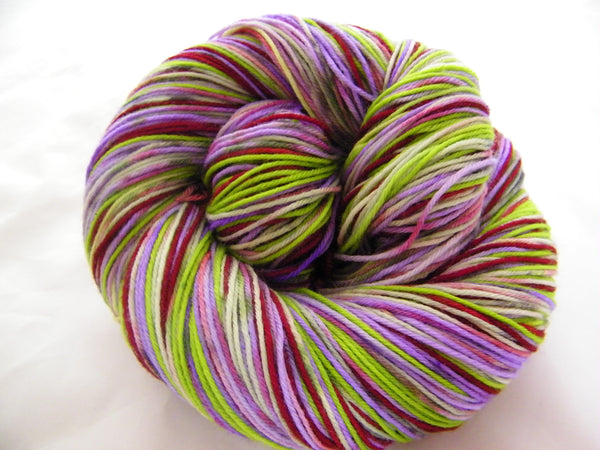 ZomBody's Bobbin' for Apples Four Stripe Self Striping Yarn