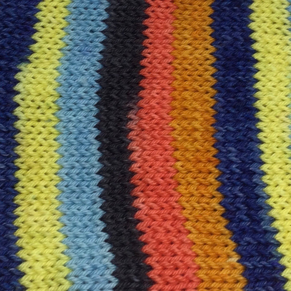 Dreidels Six Stripe Self Striping Yarn