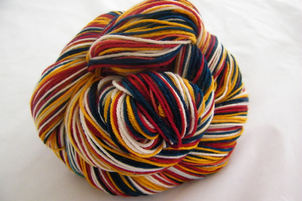 It's The End of The World Four Stripe Self Striping Yarn
