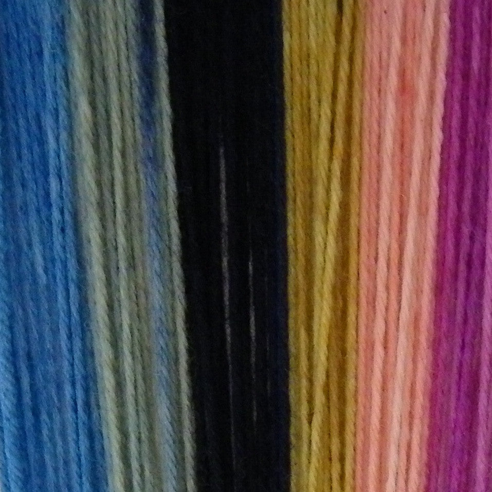 Song Sung Blue & Prism Six Stripe Self Striping Yarn