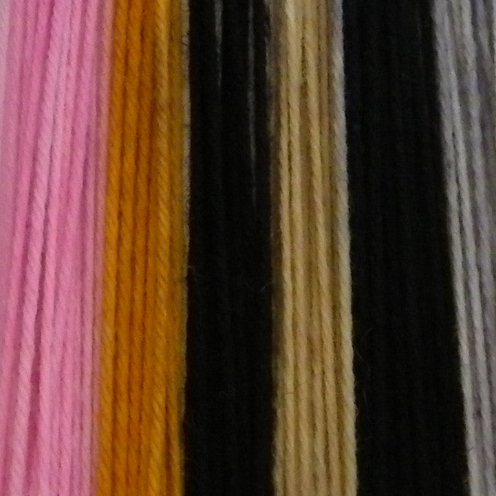 Elvis & Fleetwood Mac Six Stripe Self Striping Yarn