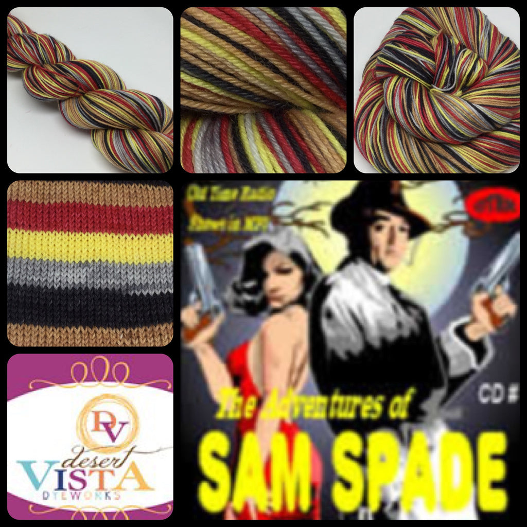 Sam Spade Five Stripe Self Striping Yarn